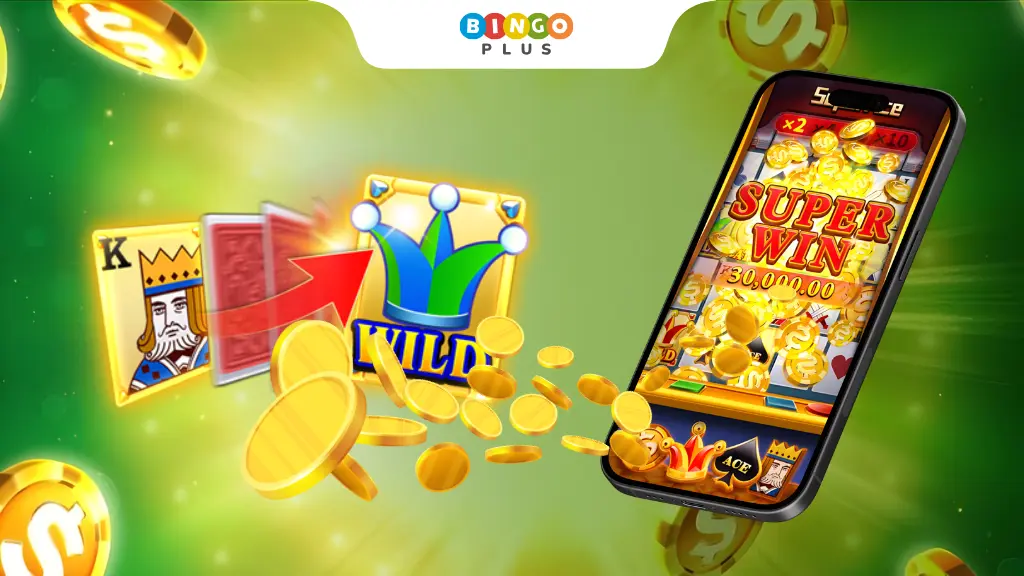 Super Ace Deluxe slot game interface highlighting a progressive jackpot meter and big win animation