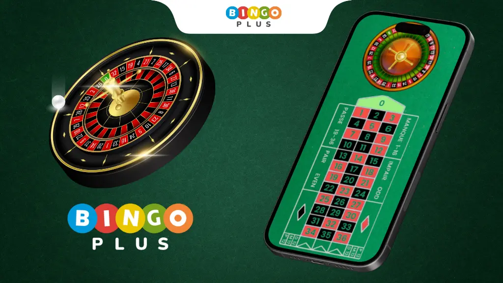 layer enjoying French Live Roulette at BingoPlus