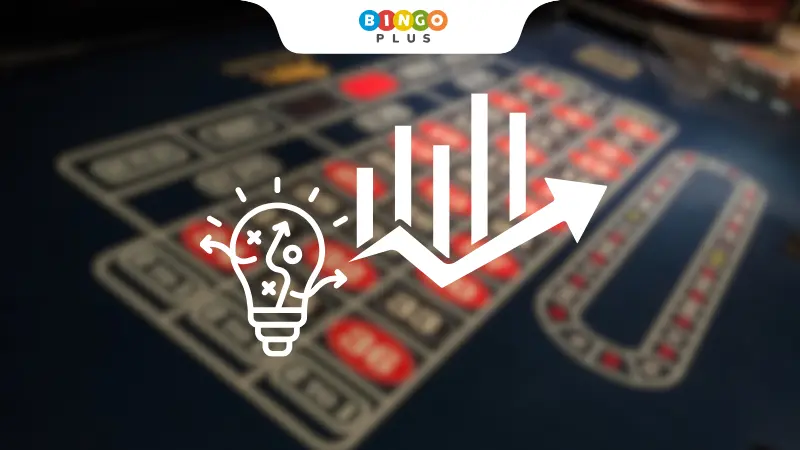 Roulette strategy players using Martingale system and tracking numbers
