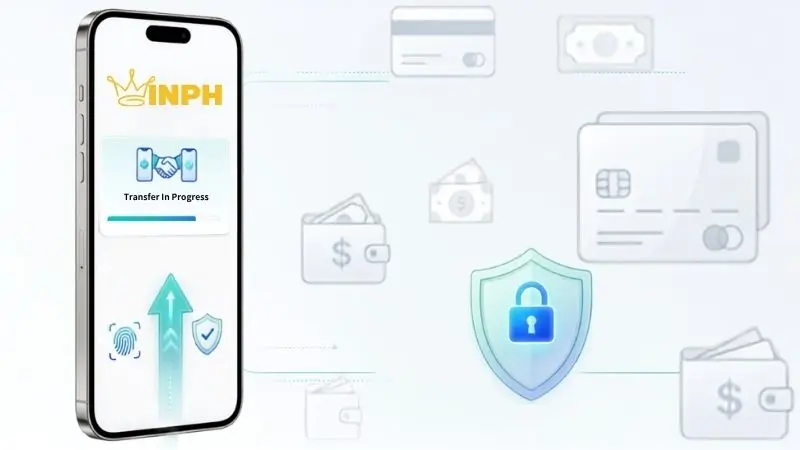 WinPH GCash payments and secure online account management