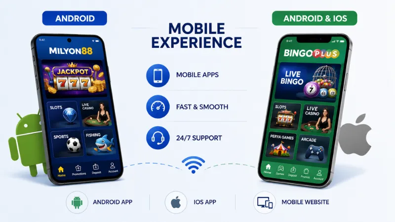 Mobile gaming experience on online casino platforms