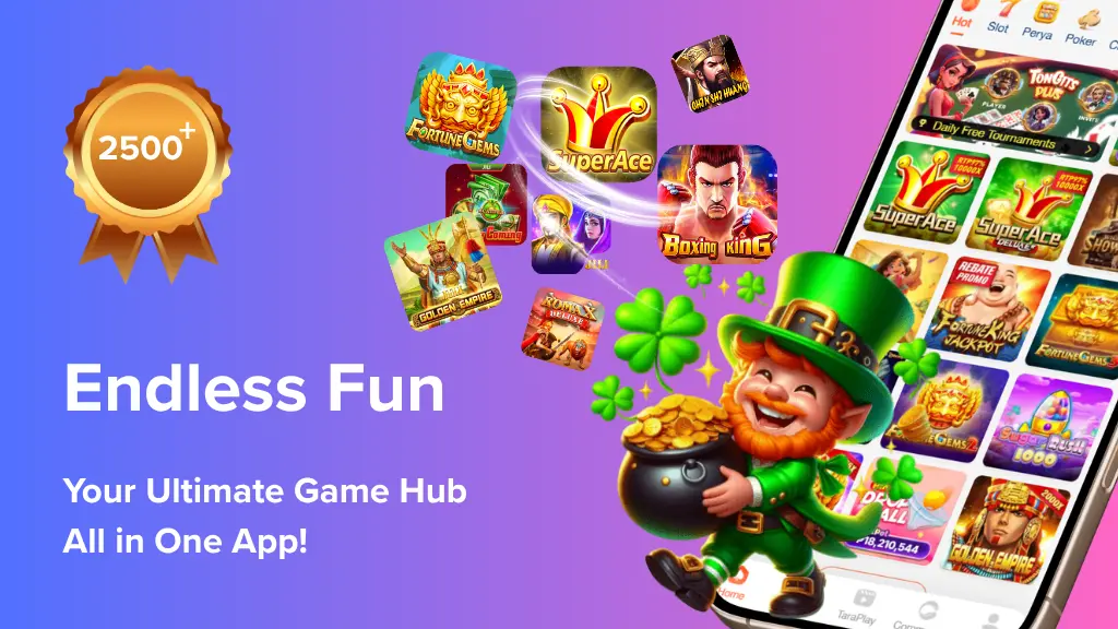 The BingoPlus app offers over 2,500 online casino games to meet the needs of Filipino players.