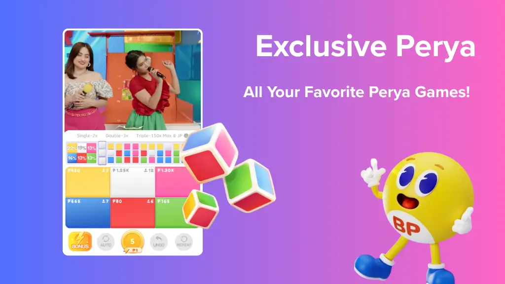 Players can experience BingoPlus's exclusive online Perya game, designed specifically for Filipinos, on the app.