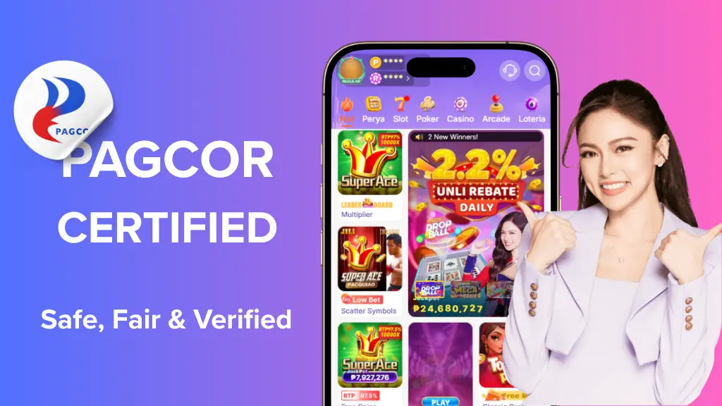 BingoPlus is a PAGCOR-certified safe and fair gambling app.