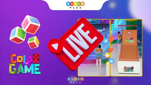 BingoPlus Color Game Live Stream Screenshot