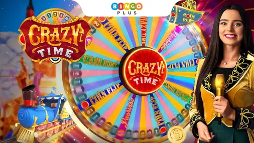 Crazy Time Game Wheel Spinning