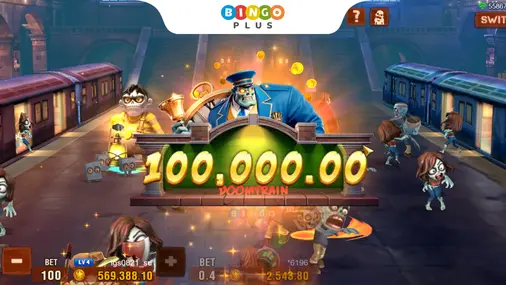 Fortune Zombie Game Doomtrain Feature - Big Win