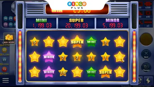 Jackpot Bingo Game Screenshot