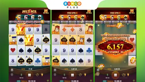 Wild Ace Game Wild Combo Screenshot