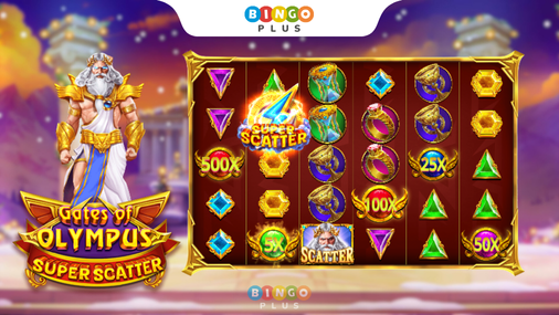 Gates of Olympus Super Scatter Game Desktop Screenshot