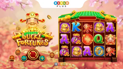 BingoPlus Lucky Fortunes Slot Game Screenshot