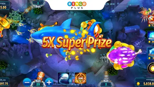 Mega Fishing 5X Super Prize