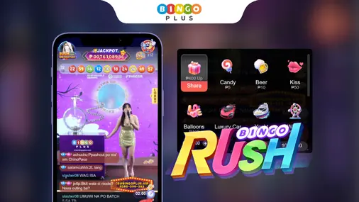 Bingo Rush Game Chat Room And Gift Tipping Features