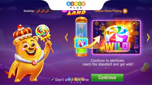 Sweet Land loading Page