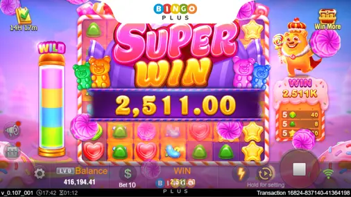 Sweet Land online game Super win